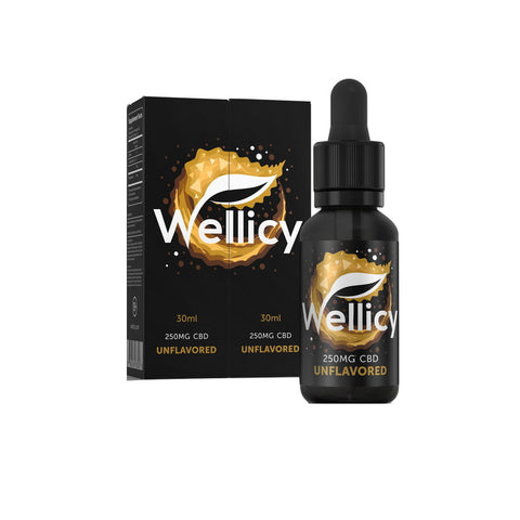 Wellicy: Unflavored CBD Vape Additive & Oil (1000mg)