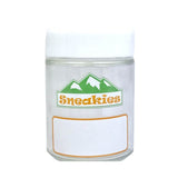 Sneakies: White Rewritable Flower 1/4 oz Glass Jar Set