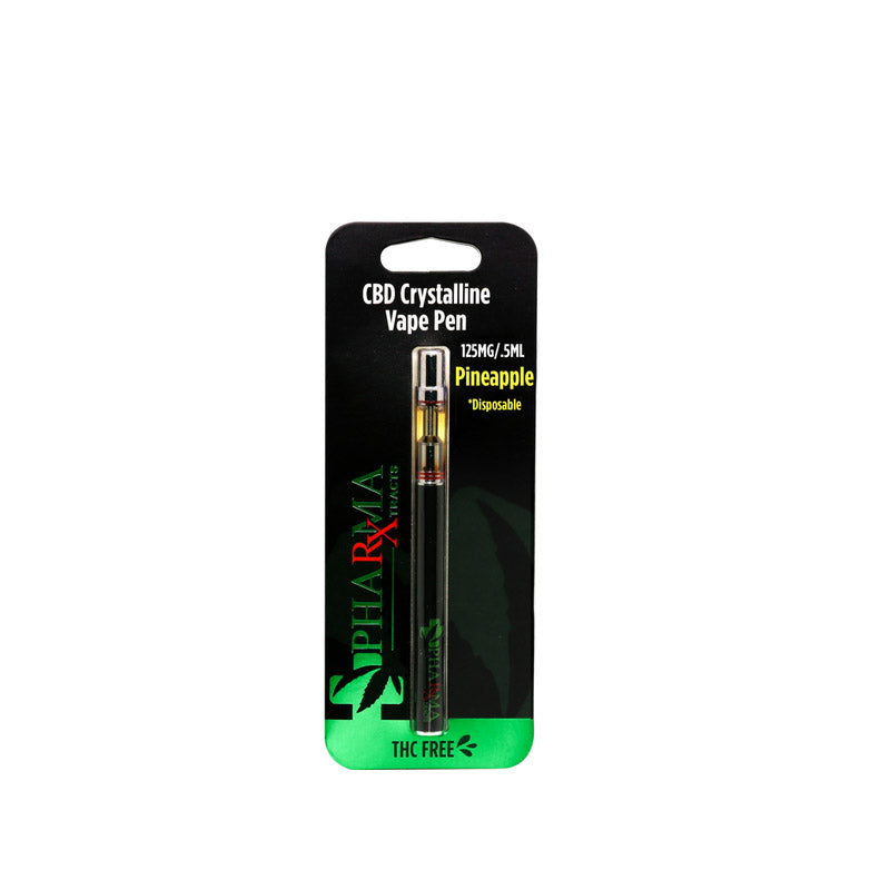 PharmaXtracts: Pineapple CBD Vape Cartridge (125mg)