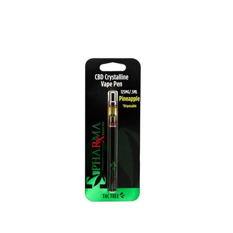 PharmaXtracts: Pineapple CBD Vape Cartridge (125mg)