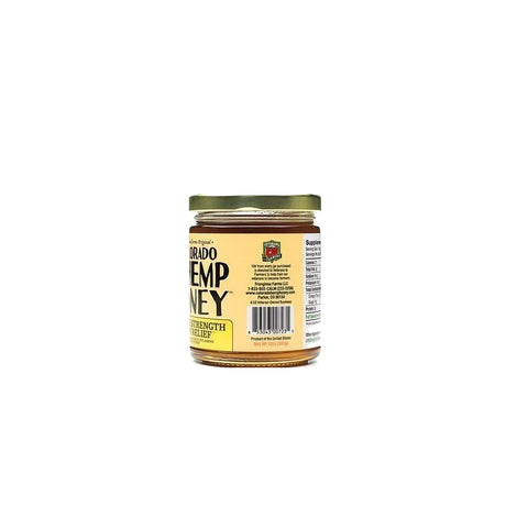 Colorado Hemp Honey: Double Strength Raw Relief CBD Honey 6oz Jar (1000mg)