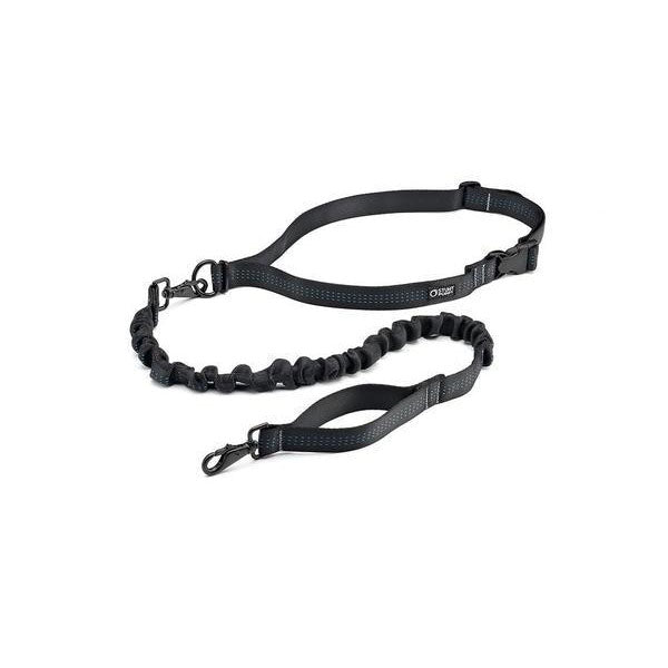 Black Stunt Runner Hands Free Leash