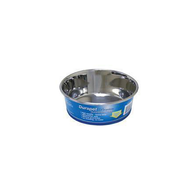 Durapet 2 Quart Heavy Stainless Steel Dog Bowl