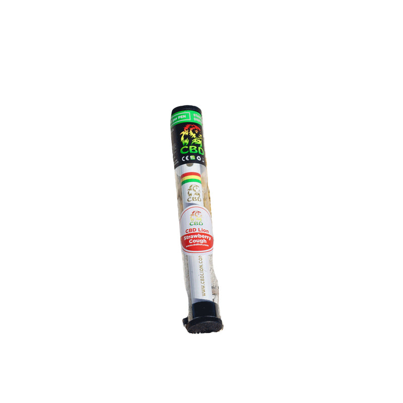 CBD Lion: Strawberry Cough CBD Vape Pen (50mg) CBDTeas CBD Lion: Strawberry Cough CBD Vape Pen (50mg) CBDTeas