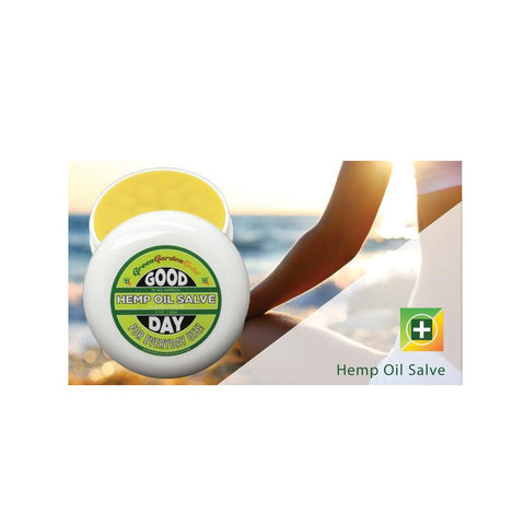 Green Garden Gold: Good Day Hemp Oil Salve (75mg)