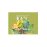 Organic Green Tea With Coconut: 10 Count 2.2g Non-GMO Teabags Packaged In Resealable Sustainable Pouches