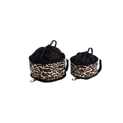 Leopard Foldable Travel Bowl