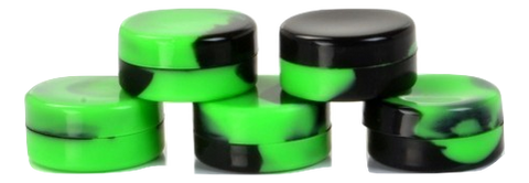 Cannastick: 5 Pack No-Stick Silicone Jars