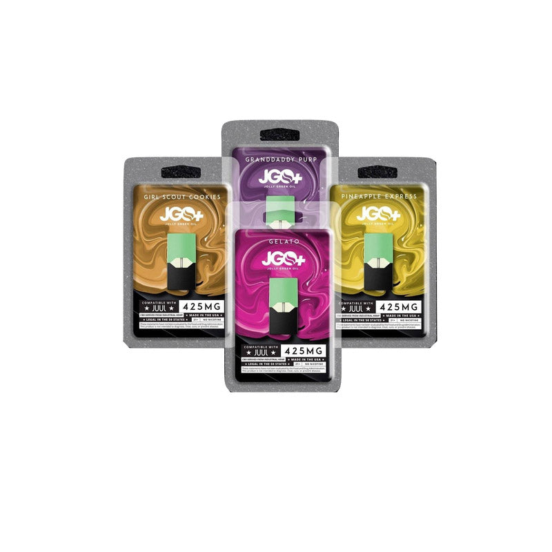 Jolly Green Oil: CBD Terpene Vape Pods Multipack (425mg)