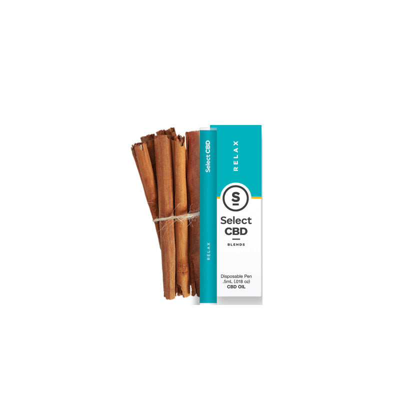 Select: Relax | Cinnamon CBD Vape Pen (250mg)