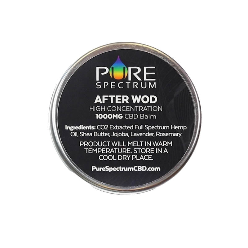 Pure Spectrum: After WOD CBD Balm (1000mg)