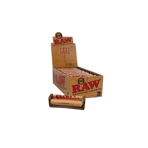 RAW: Hemp Plastic 70mm Rolling Machine Display Box