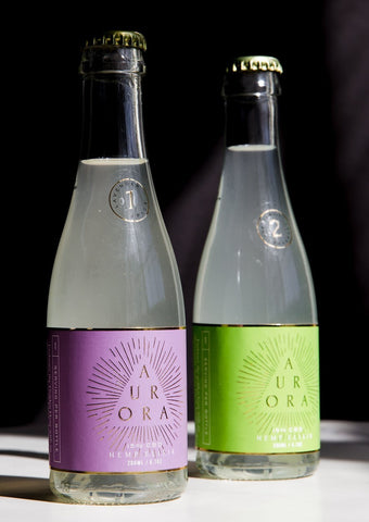 Aurora Elixirs: Sparkling CBD Hemp Tonic Combo 4-Pack (15mg)