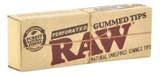 RAW: Hemp Perforated Gummed Tips Display Box